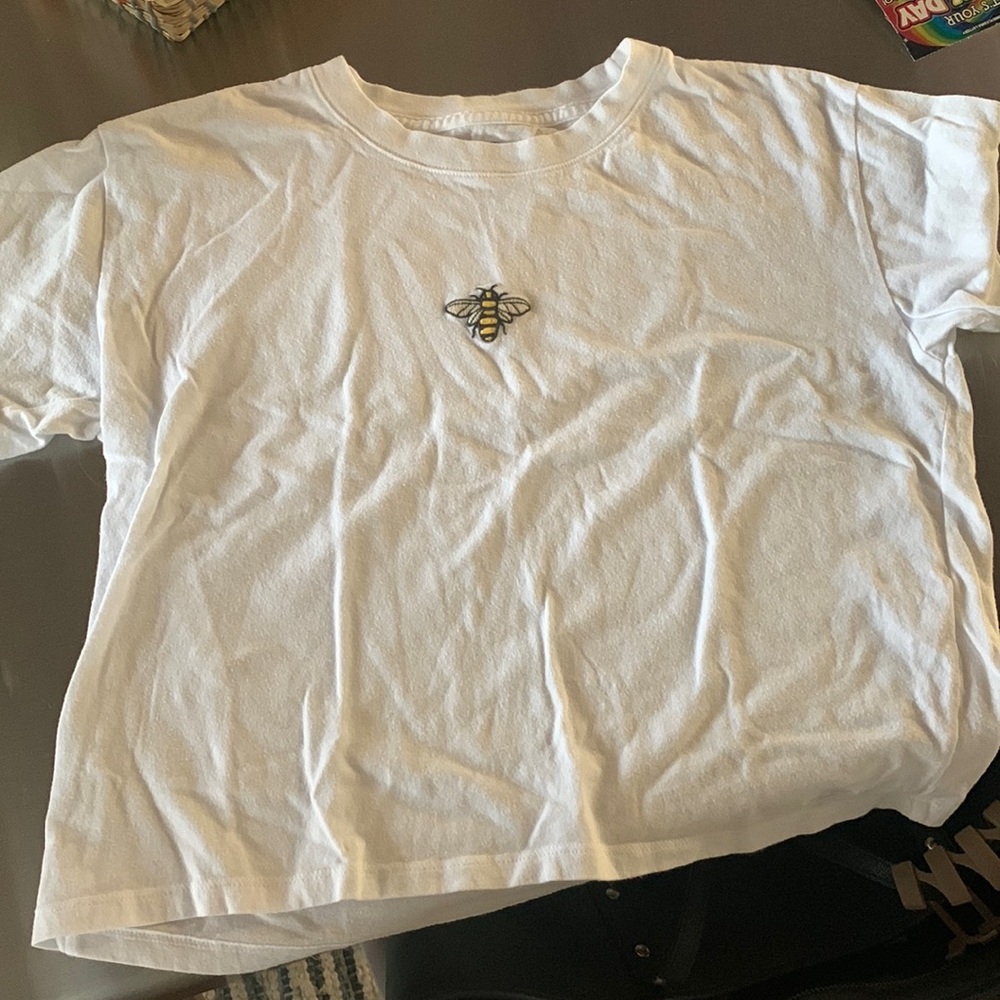 Hollister Cropped Oversized T shirt